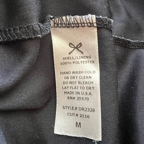 LMD Shift Long Sleeve Dress Multicolor Abstract Design Style DR2328 Womens M - Picture 9 of 10